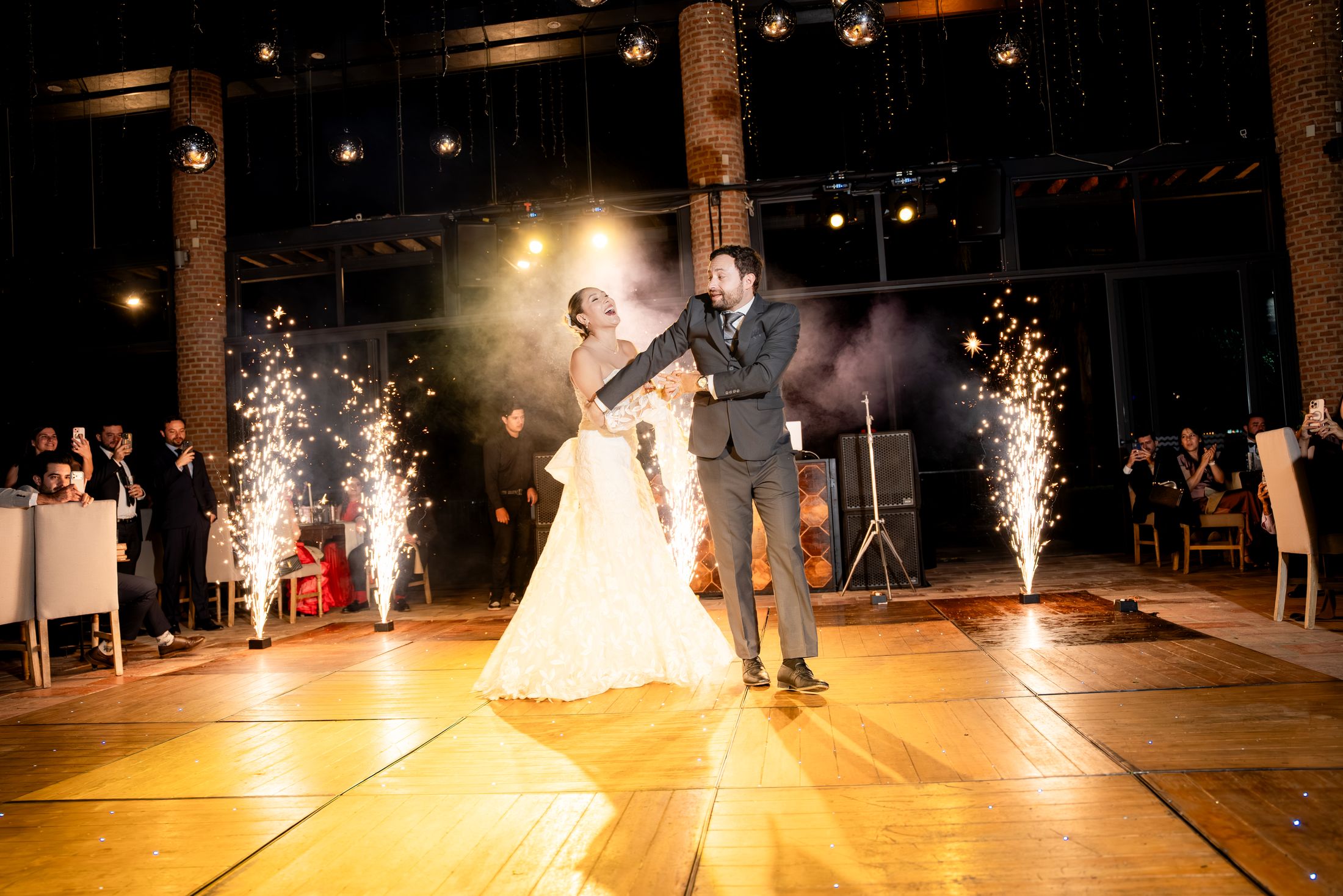 Boda de Sofía y Carlos en Quinta San Carlos